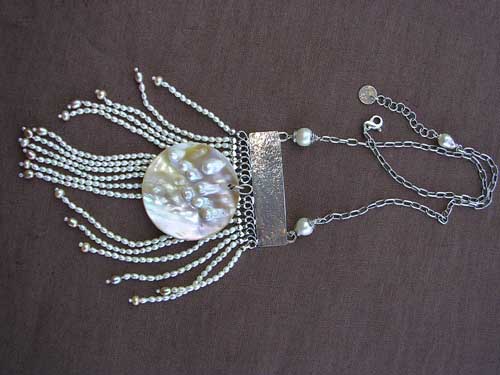 Pearl Hatch Pendant by Linda Hayes